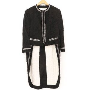 Louis Vuitton Tailcoat Jacket Tailcoat Style Polyester Etc Black Size Indicated